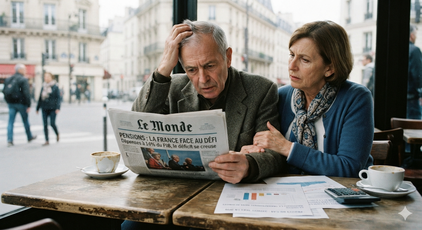 France's Pension Burden Hits 14% of GDP as Deficit Path Points to Retiree Tax Reckoning