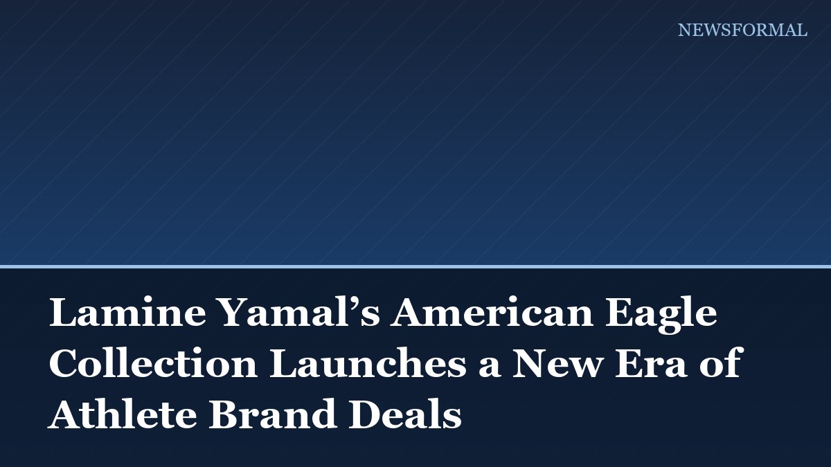 Lamine Yamal’s American Eagle Collection Launches a New Era of Athlete Brand Deals