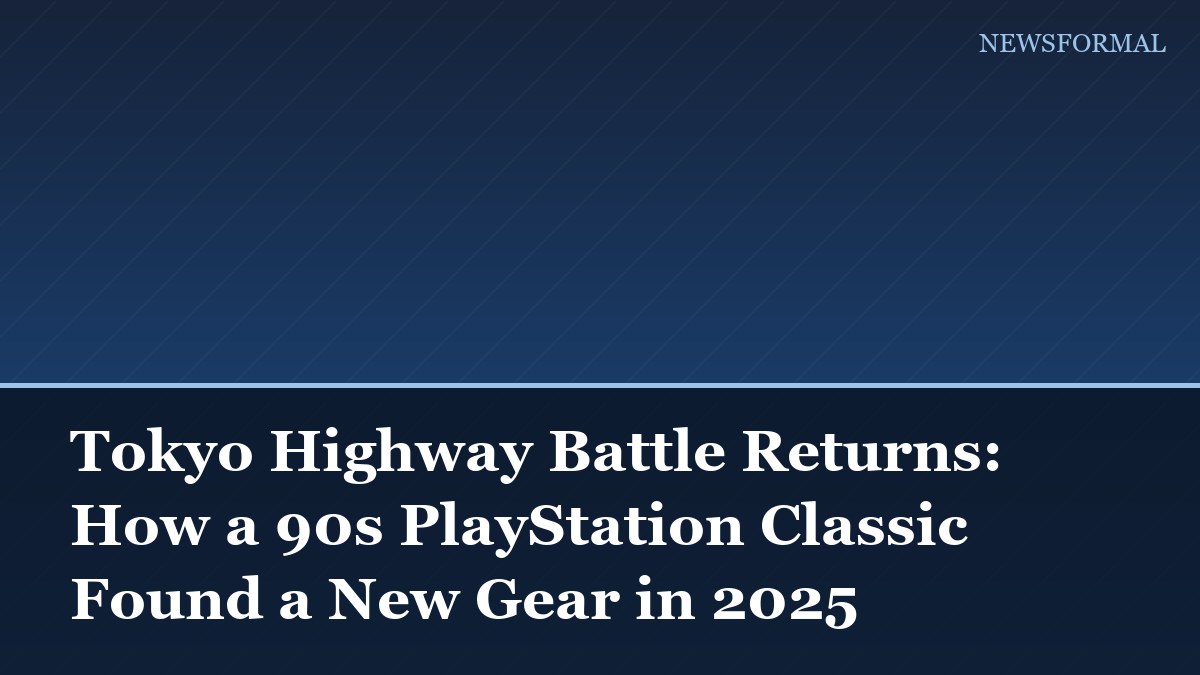 Tokyo Highway Battle Returns: How a 90s PlayStation Classic Found a New Gear in 2025