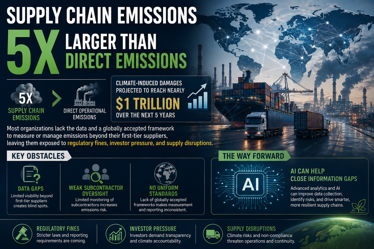 Supply Chains’ Massive Carbon Blind Spot Leaves Companies Exposed