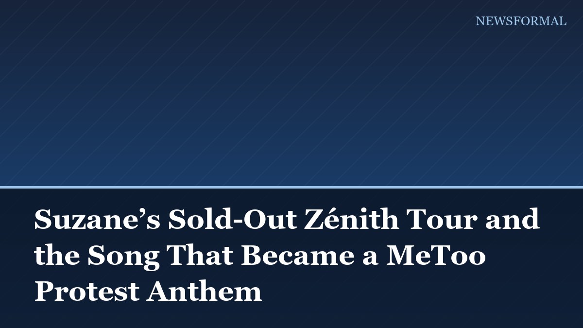 Suzane’s Sold-Out Zénith Tour and the Song That Became a MeToo Protest Anthem