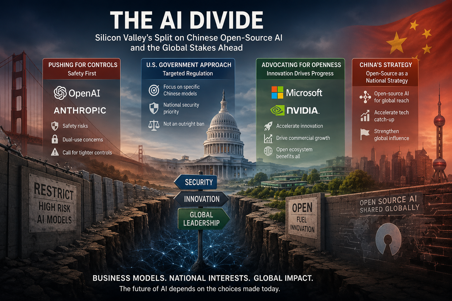 Silicon Valley Divided on Restricting Chinese Open-Source AI Access