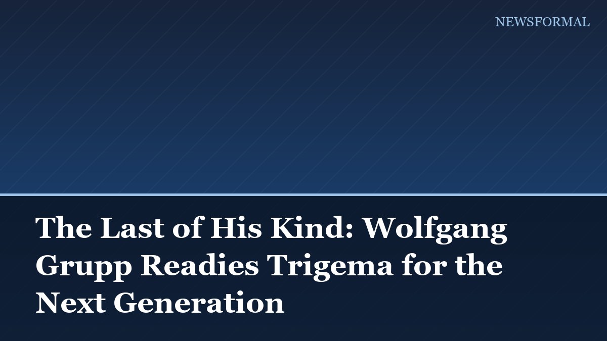 The Last of His Kind: Wolfgang Grupp Readies Trigema for the Next Generation