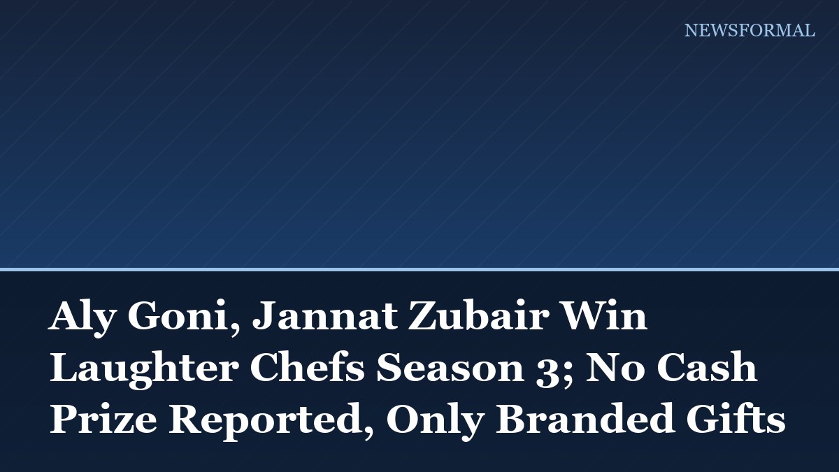 Aly Goni, Jannat Zubair Win Laughter Chefs Season 3; No Cash Prize Reported, Only Branded Gifts