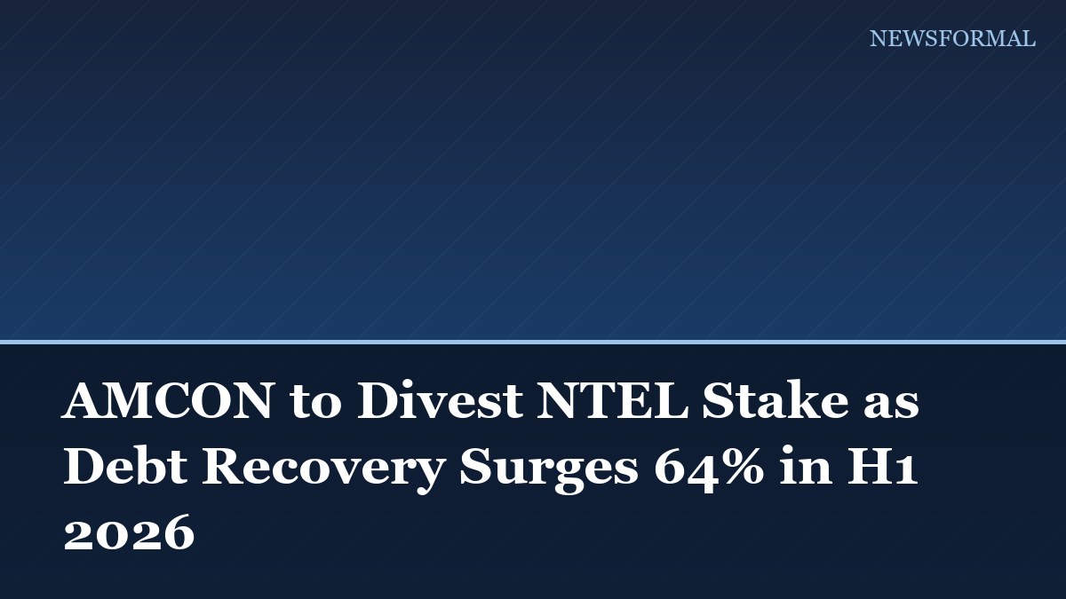 AMCON to Divest NTEL Stake as Debt Recovery Surges 64% in H1 2026
