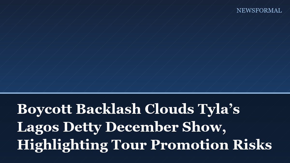 Boycott Backlash Clouds Tyla’s Lagos Detty December Show, Highlighting Tour Promotion Risks
