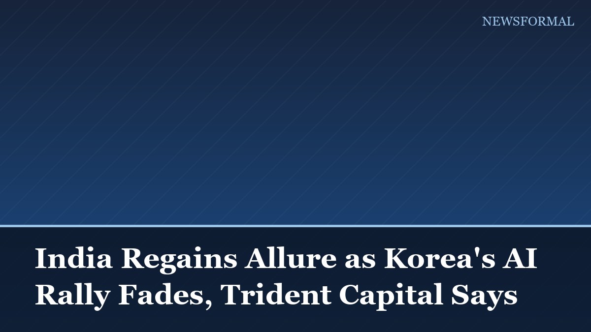 India Regains Allure as Korea's AI Rally Fades, Trident Capital Says