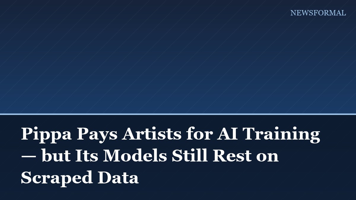 Pippa Pays Artists for AI Training — but Its Models Still Rest on Scraped Data