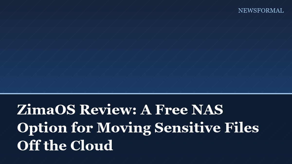 ZimaOS Review: A Free NAS Option for Moving Sensitive Files Off the Cloud