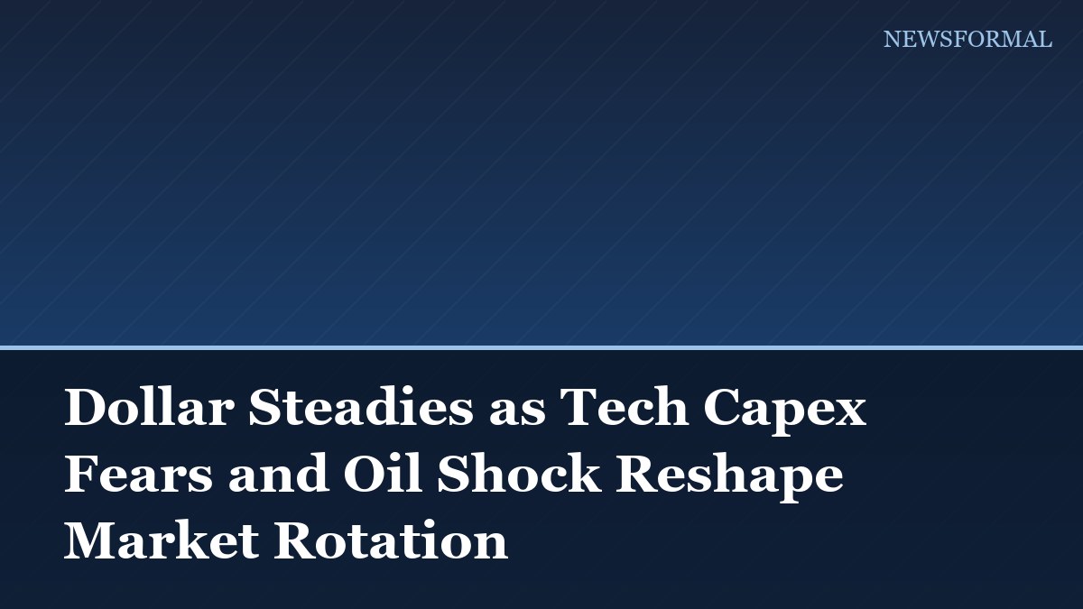 Dollar Steadies as Tech Capex Fears and Oil Shock Reshape Market Rotation