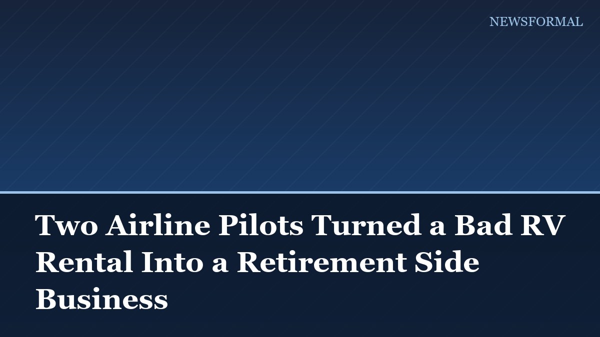Two Airline Pilots Turned a Bad RV Rental Into a Retirement Side Business