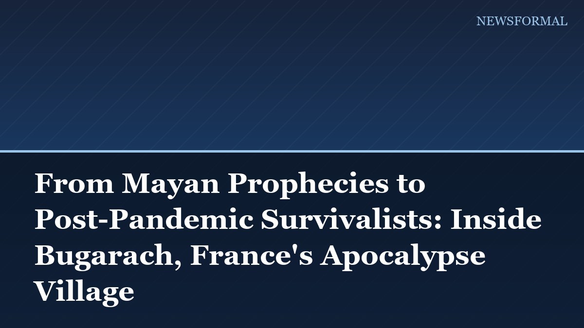 From Mayan Prophecies to Post-Pandemic Survivalists: Inside Bugarach, France's Apocalypse Village