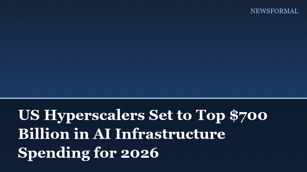 US Hyperscalers Set to Top $700 Billion in AI Infrastructure Spending for 2026