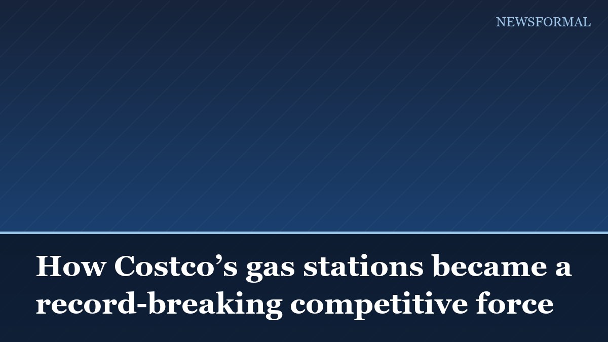 How Costco’s gas stations became a record-breaking competitive force