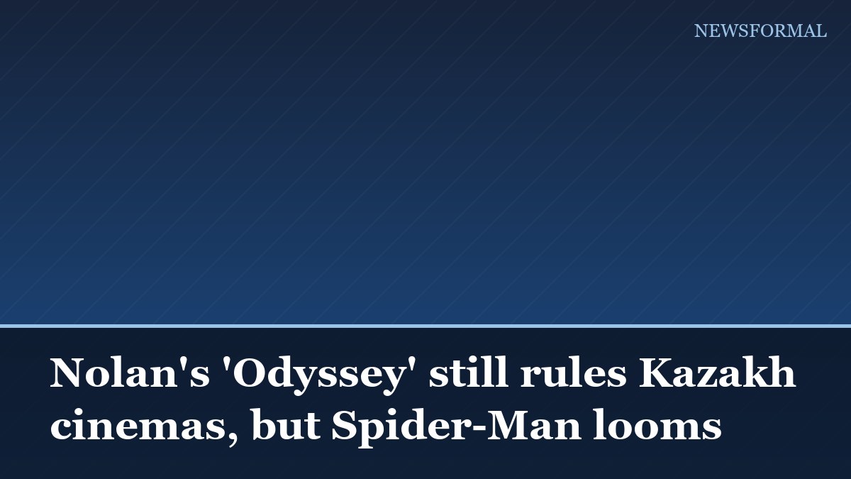 Nolan's 'Odyssey' still rules Kazakh cinemas, but Spider-Man looms