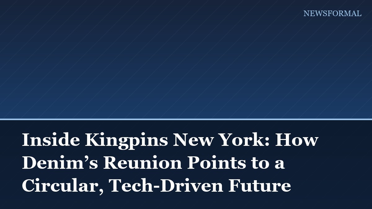 Inside Kingpins New York: How Denim’s Reunion Points to a Circular, Tech-Driven Future