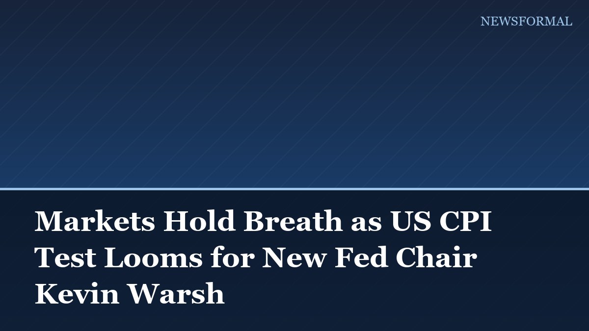 Markets Hold Breath as US CPI Test Looms for New Fed Chair Kevin Warsh