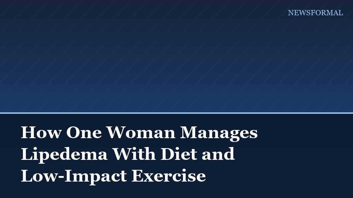 How One Woman Manages Lipedema With Diet and Low-Impact Exercise
