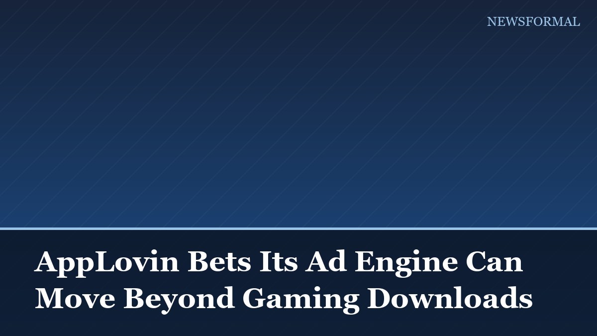 AppLovin Bets Its Ad Engine Can Move Beyond Gaming Downloads
