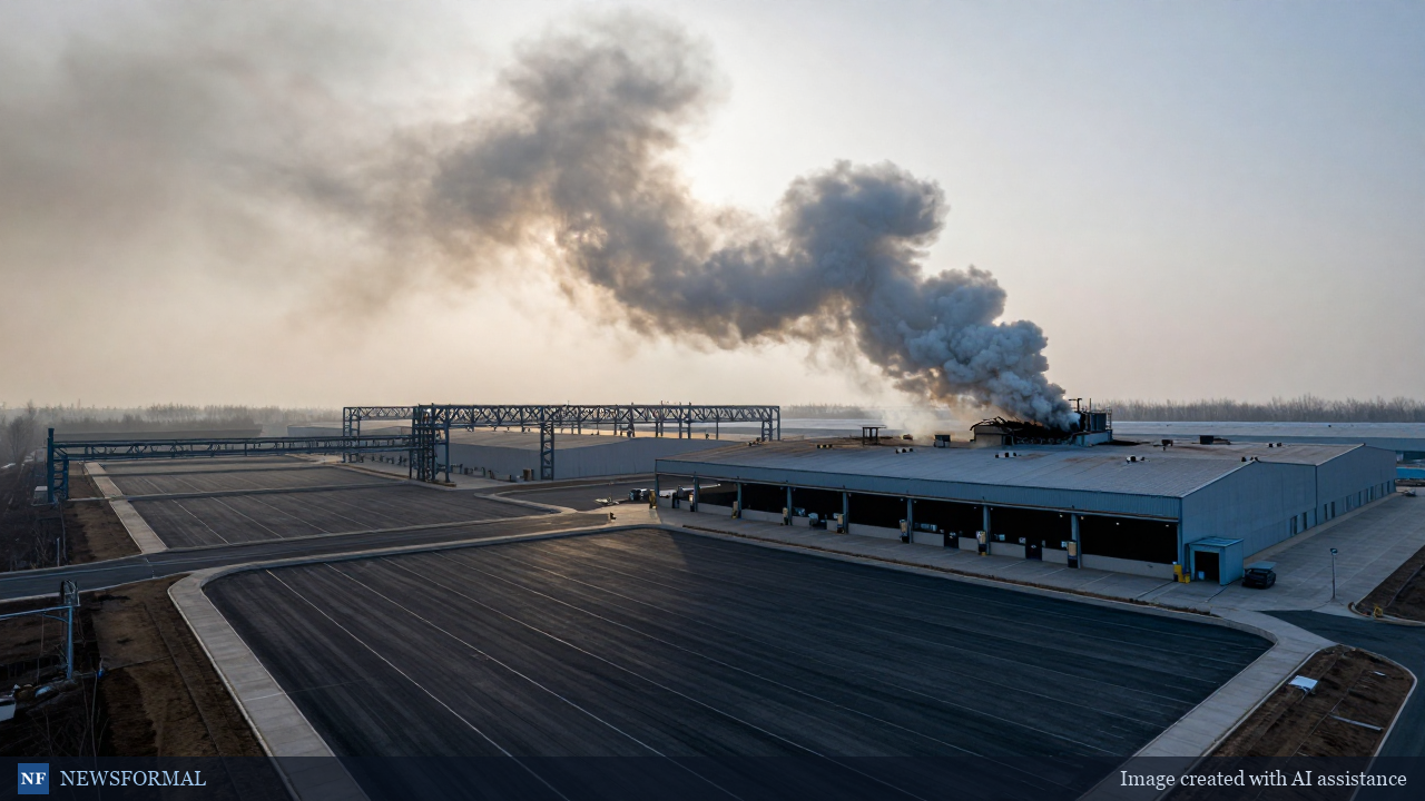 Record drone barrage hits Wildberries near Moscow and ArcelorMittal plant in Ukraine