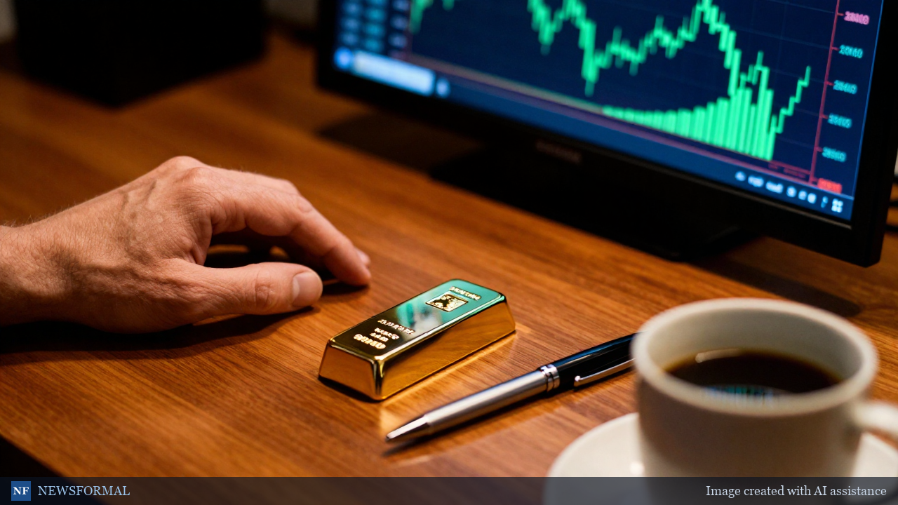Gold Steadies Near $4,337 as Traders Wait for Fed July Minutes