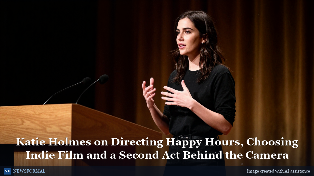 Katie Holmes on Directing Happy Hours, Choosing Indie Film and a Second Act Behind the Camera