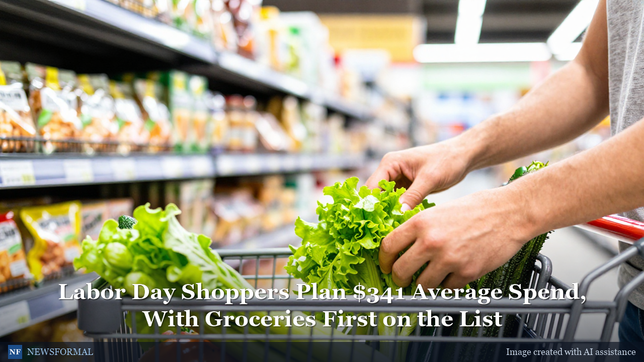Labor Day Shoppers Plan $341 Average Spend, With Groceries First on the List