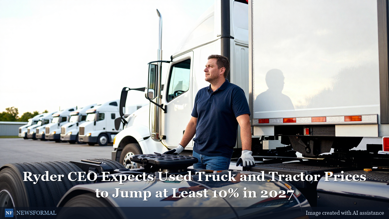 Ryder CEO Expects Used Truck and Tractor Prices to Jump at Least 10% in 2027