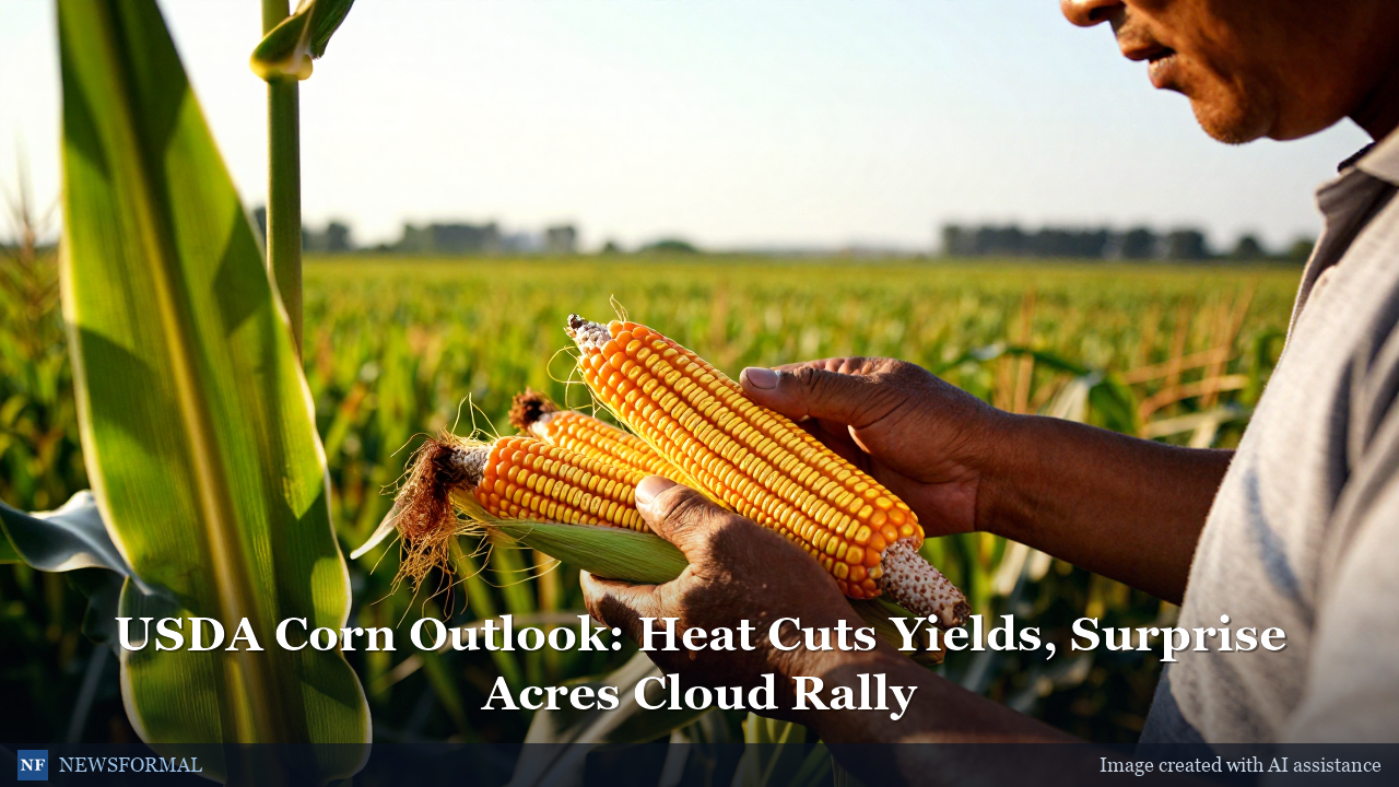 USDA Corn Outlook: Heat Cuts Yields, Surprise Acres Cloud Rally