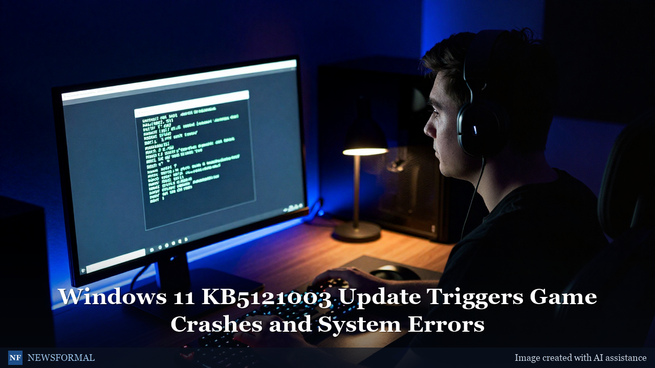 Windows 11 KB5121003 Update Triggers Game Crashes and System Errors