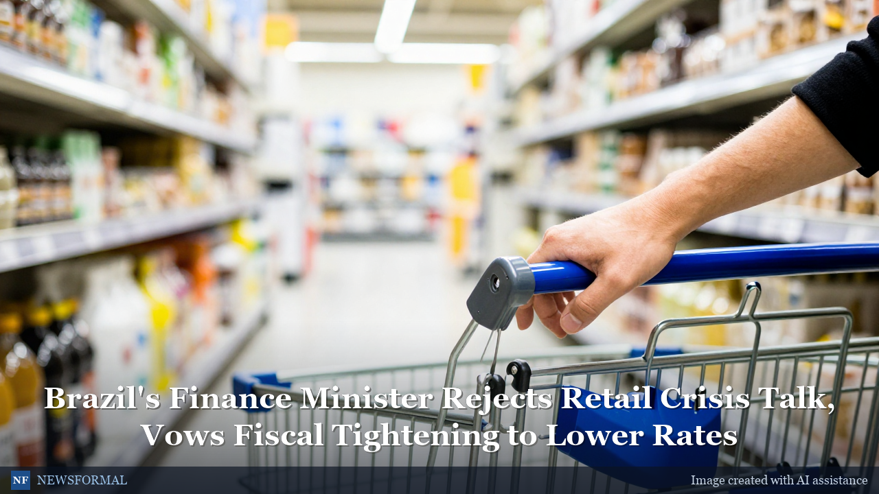 Brazil's Finance Minister Rejects Retail Crisis Talk, Vows Fiscal Tightening to Lower Rates