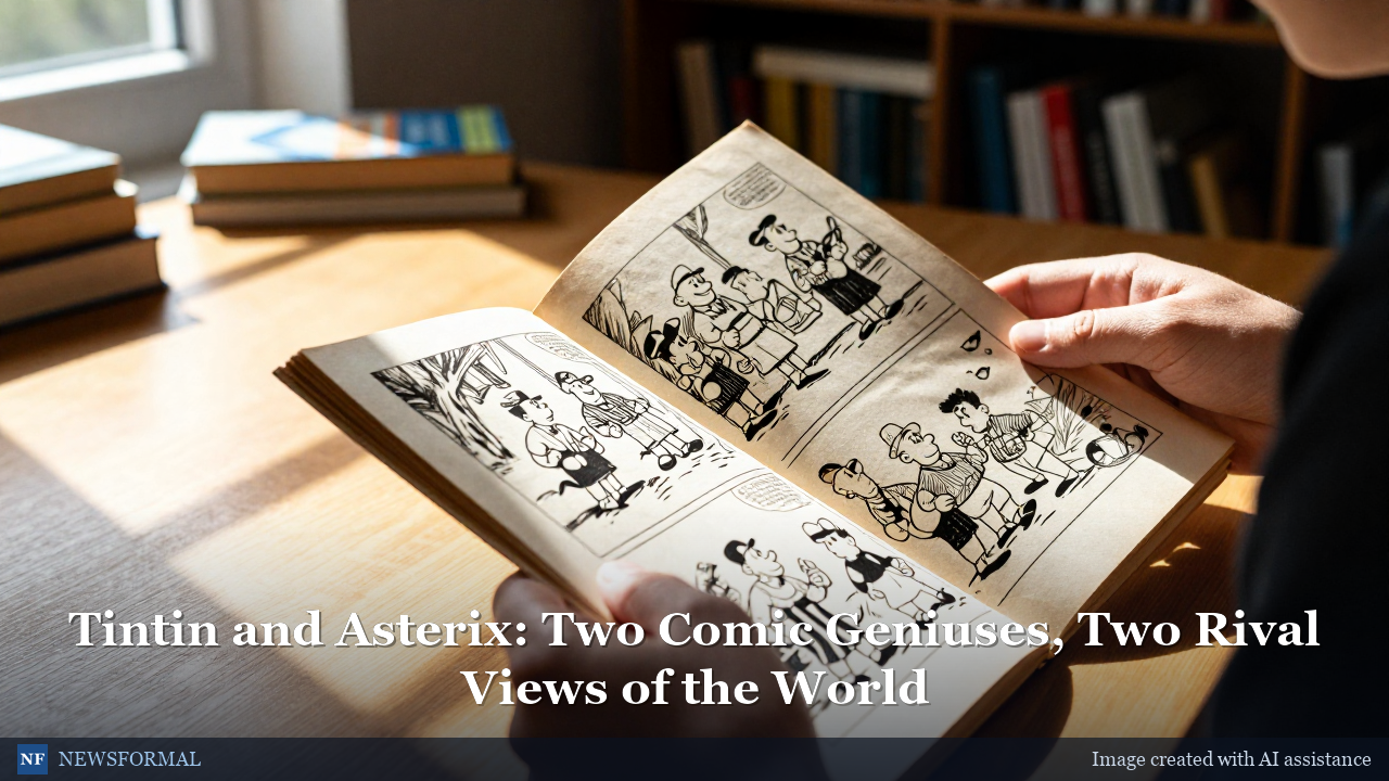 Tintin and Asterix: Two Comic Geniuses, Two Rival Views of the World