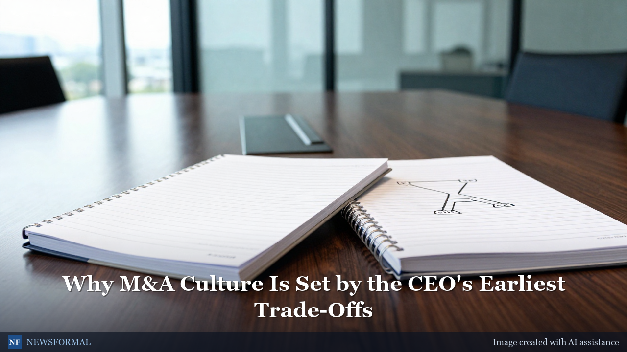 Why M&A Culture Is Set by the CEO's Earliest Trade-Offs
