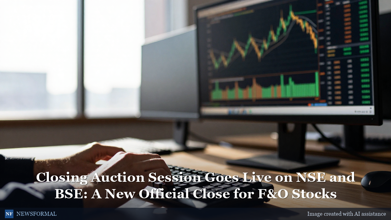 Closing Auction Session Goes Live on NSE and BSE: A New Official Close for F&O Stocks