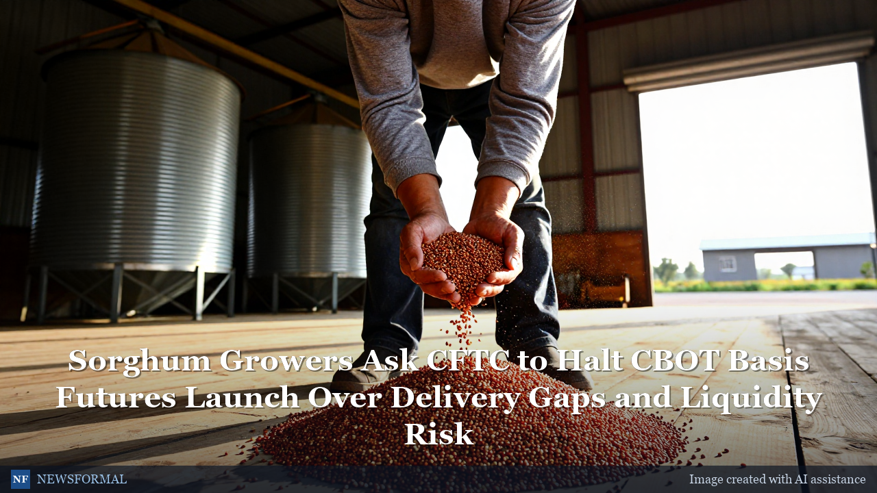 Sorghum Growers Ask CFTC to Halt CBOT Basis Futures Launch Over Delivery Gaps and Liquidity Risk