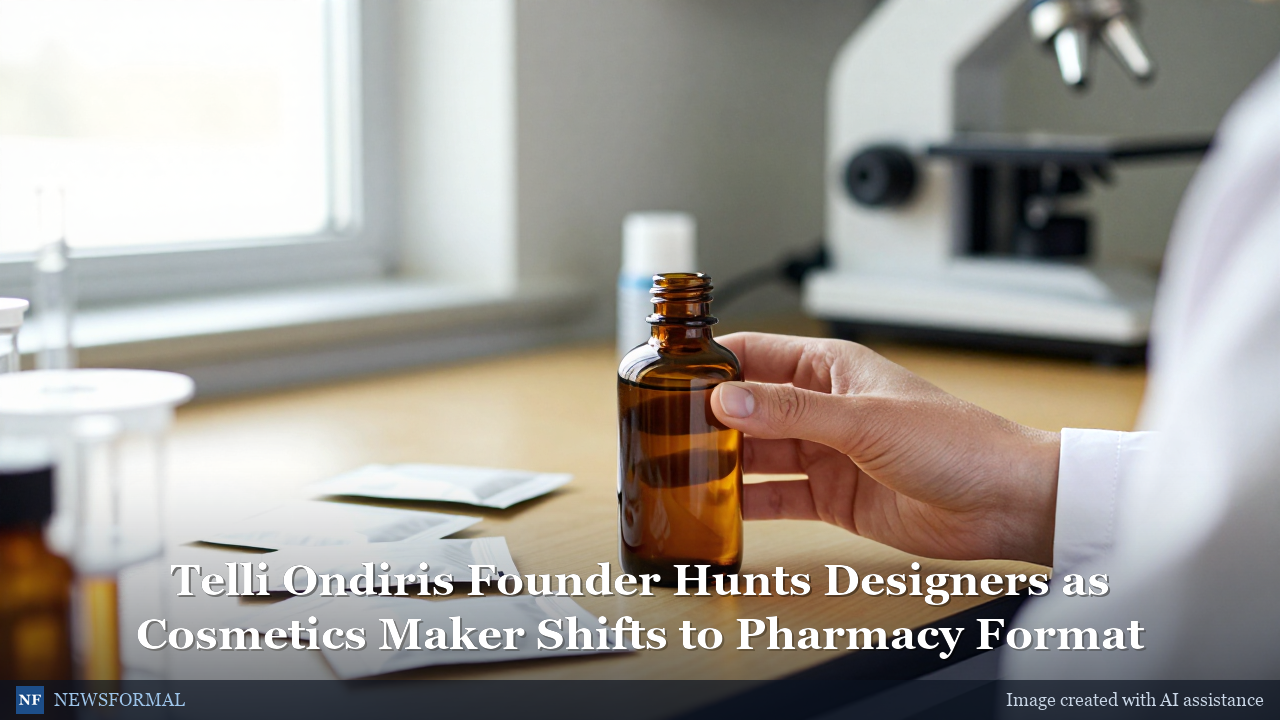 Telli Ondiris Founder Hunts Designers as Cosmetics Maker Shifts to Pharmacy Format