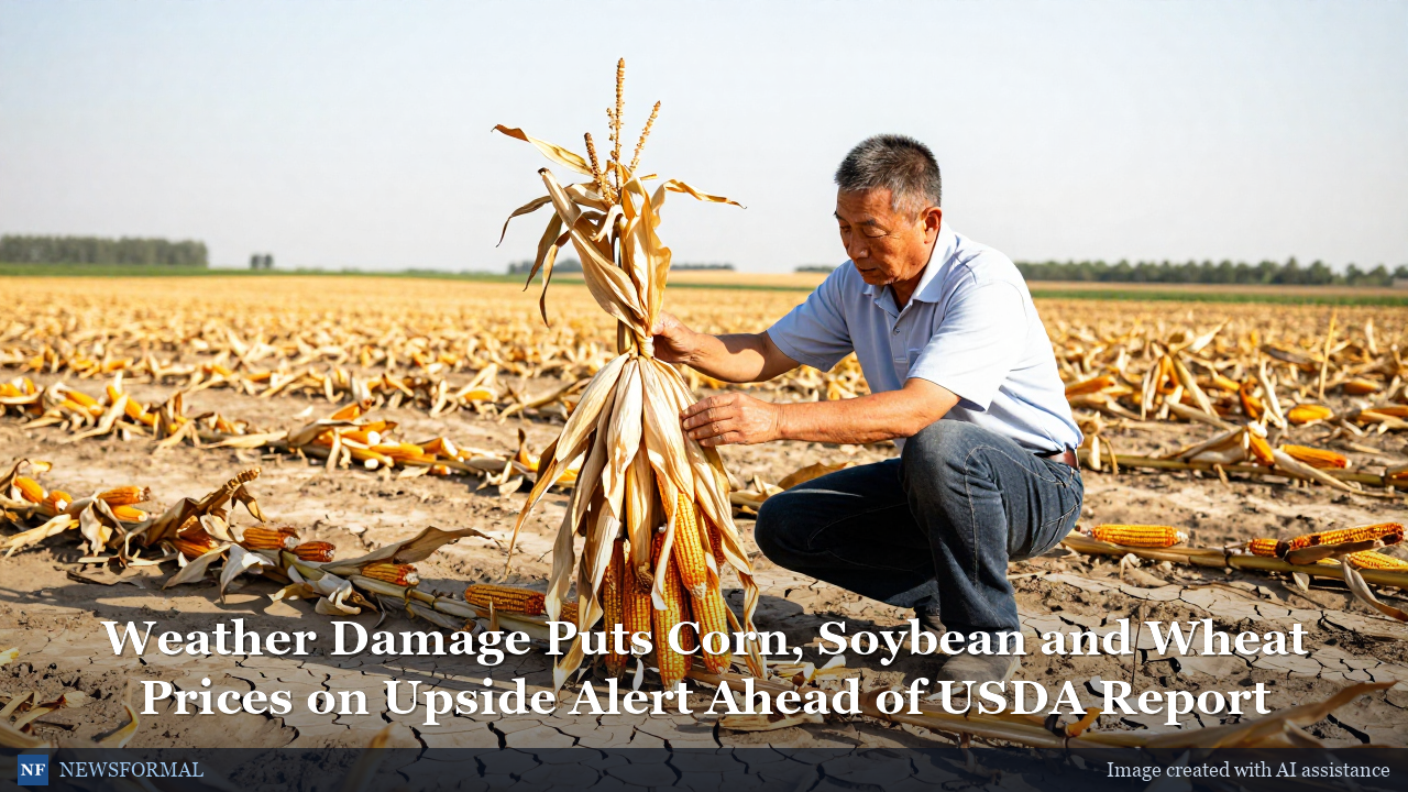 Weather Damage Puts Corn, Soybean and Wheat Prices on Upside Alert Ahead of USDA Report