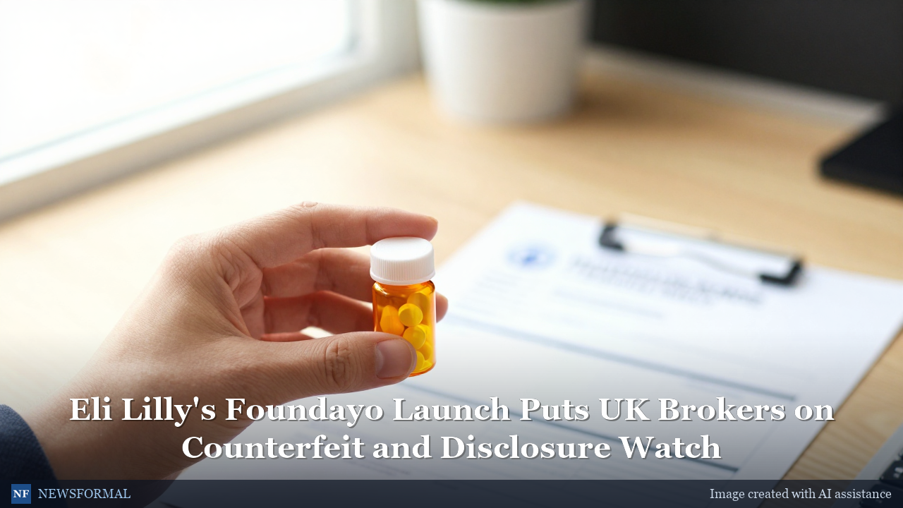 Eli Lilly's Foundayo Launch Puts UK Brokers on Counterfeit and Disclosure Watch