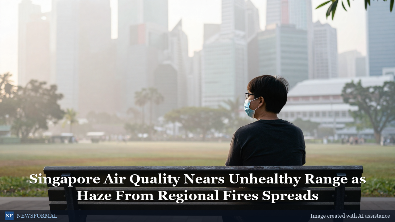 Singapore Air Quality Nears Unhealthy Range as Haze From Regional Fires Spreads