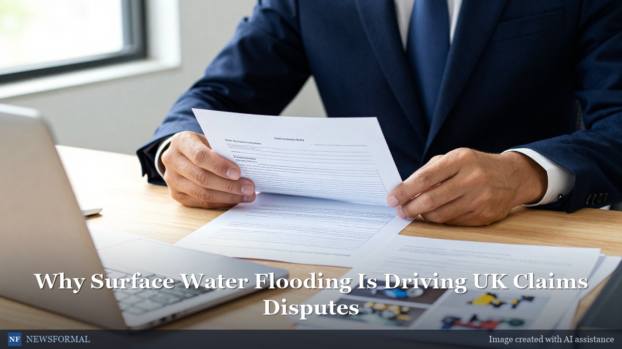 Why Surface Water Flooding Is Driving UK Claims Disputes
