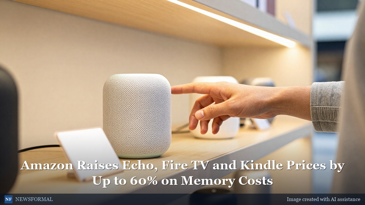 Amazon Raises Echo, Fire TV and Kindle Prices by Up to 60% on Memory Costs
