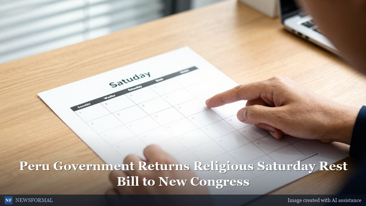 Peru Government Returns Religious Saturday Rest Bill to New Congress