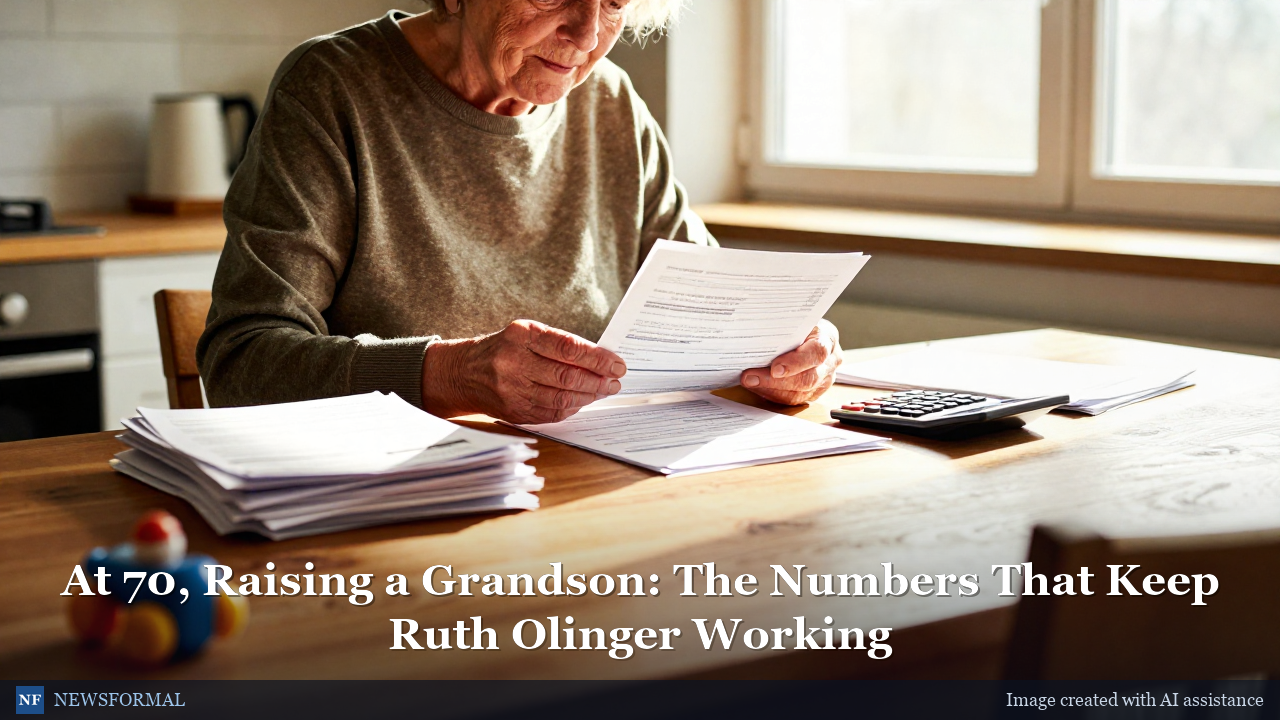At 70, Raising a Grandson: The Numbers That Keep Ruth Olinger Working