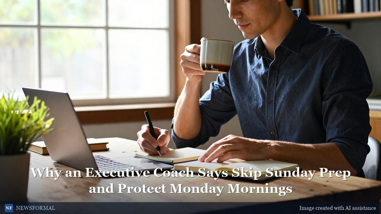 Why an Executive Coach Says Skip Sunday Prep and Protect Monday Mornings