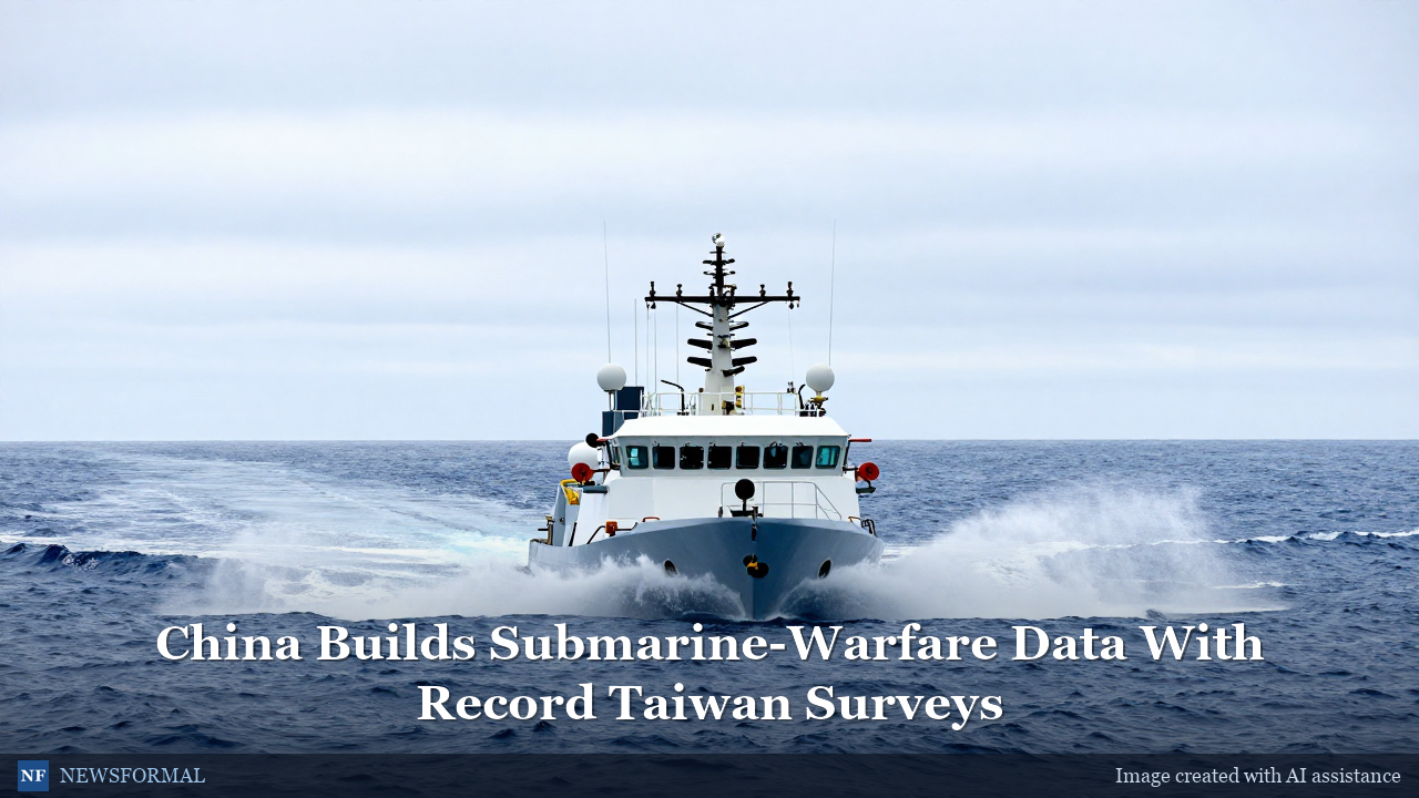 China Builds Submarine-Warfare Data With Record Taiwan Surveys