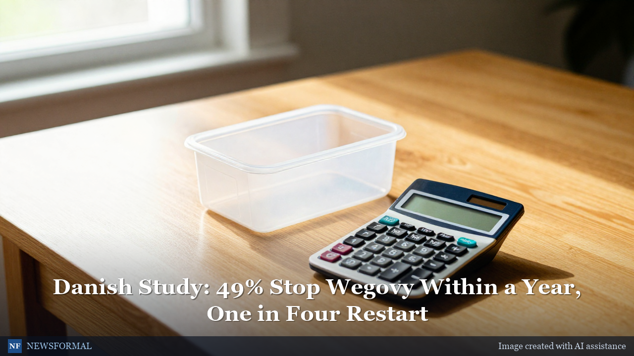 Danish Study: 49% Stop Wegovy Within a Year, One in Four Restart