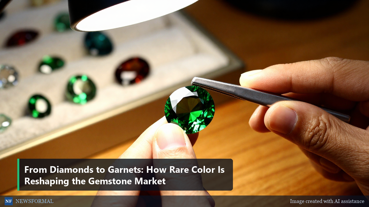 From Diamonds to Garnets: How Rare Color Is Reshaping the Gemstone Market