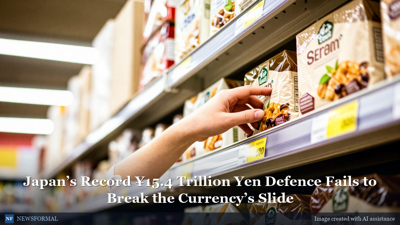 Japan’s Record ¥15.4 Trillion Yen Defence Fails to Break the Currency’s Slide