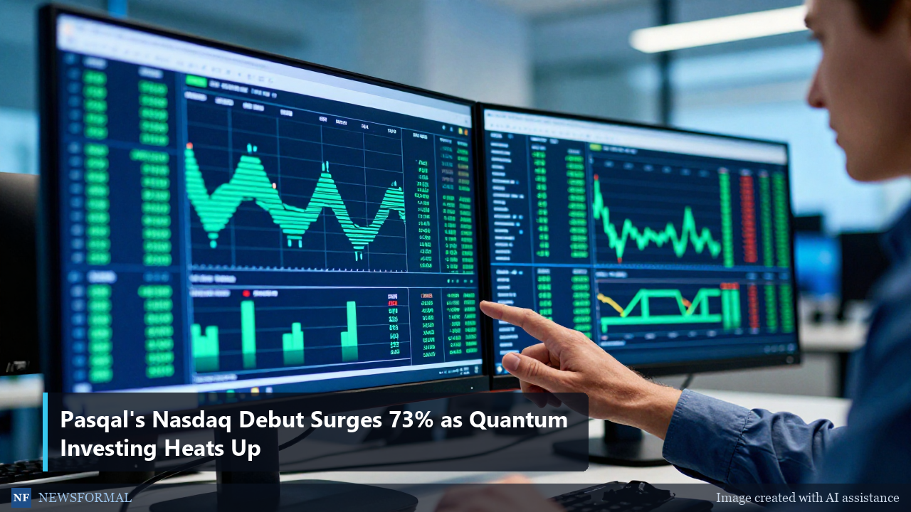 Pasqal's Nasdaq Debut Surges 73% as Quantum Investing Heats Up