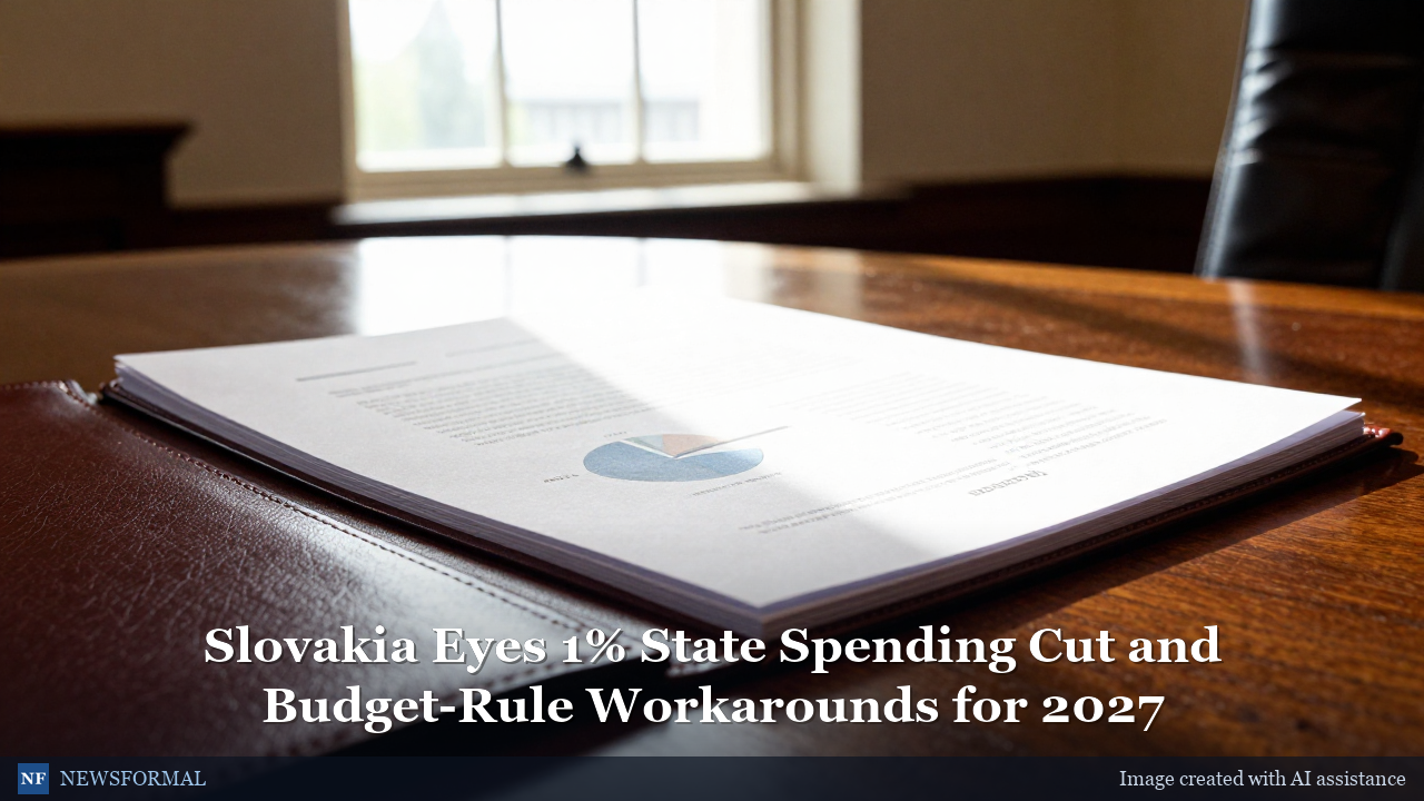 Slovakia Eyes 1% State Spending Cut and Budget-Rule Workarounds for 2027